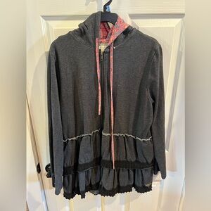 Matilda Jane Ruffle Hooded Jacket